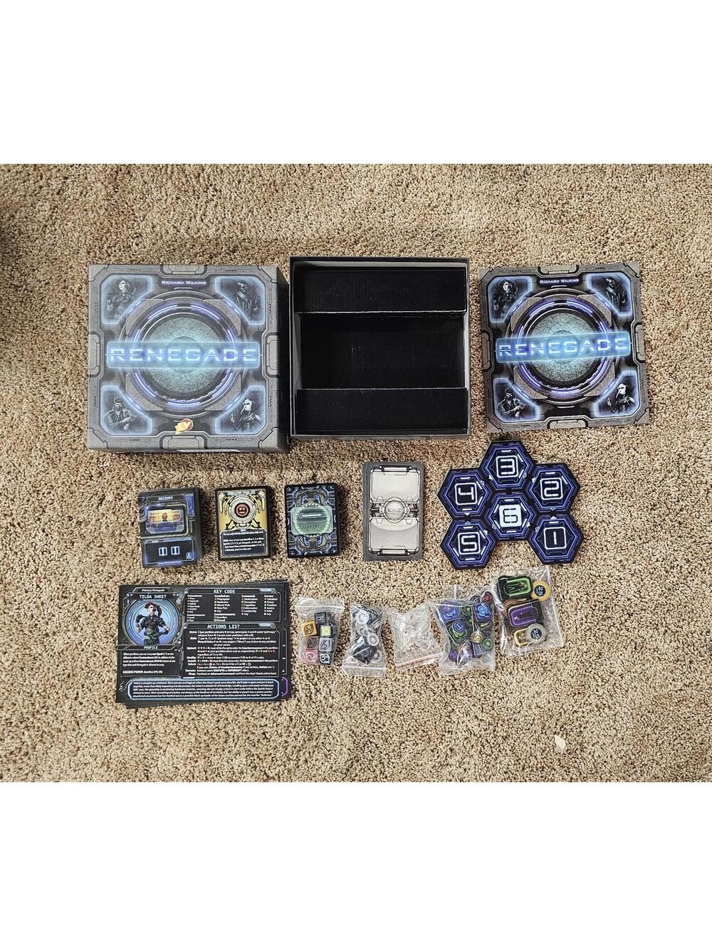 Renegade Cyber Hackers Board Game Victory Point Games (Richard Wilkins) - OOP